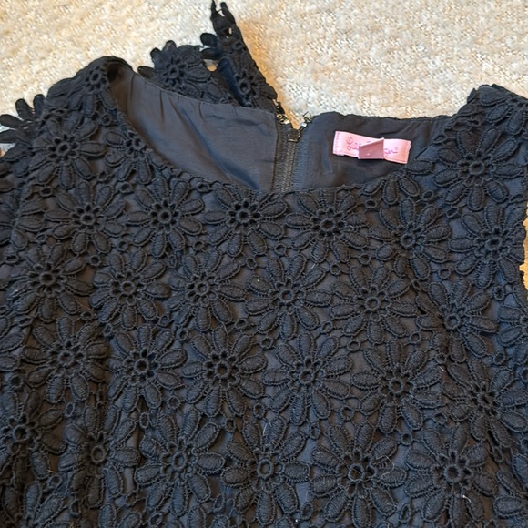 Lilly Pulitzer shift dress- black size 8 - Picture 6 of 6